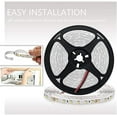 thumbnail image 3 of czcpp-LED Strip Lights Warm White 3000K, 24V Dimmable Light Strips, Adhesive Tape Lights, LED Cuttable Ribbon for DIY Home, Kitchen, Bedroom,16.4ft/5M 300LEDs for SMD5050 (No Controller/Adapter), 3 of 4