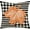 Maple Leaves, variant on Autumn Leaves Fall Pillow Cover 20x20 Inch Orange Maple Leaf with Black White Buffalo Plaids Stripe Throw Pillow Covers for Fall Decor Farmhouse Thanksgiving Decorative Pillow Cases for Couch
