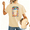 apricot-1, variant on KVHYVH Women's Cool Mom's Love Jesus Baseball & Coffee Graphic Christian Baseball Mom Cropped Short‑Sleeve T‑shirt