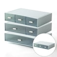 thumbnail image 6 of Office Desktop Drawer Storage Bin Tabletop Counter Bathroom Supplies Storage Box Documents Files Jewlery Organizer Hoder -, 6 of 8