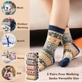 thumbnail image 6 of Wool Socks - Wool Socks for Women Men Soft Thick Warm Winter Knit Vintage Crew Socks Casual, 6 of 6