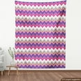 thumbnail image 3 of Ambesonne Chevron Fabric by the Yard Upholstery, Colorful Groovy Art, 10 Yards, Multicolor, 3 of 4