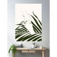 thumbnail image 2 of Palm Hands Illustration - Savannah Poster Wall Art, Modern Wall Decor For Living Room Bedroom, 8x12 UNFRAMED, 2 of 3