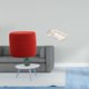 thumbnail image 2 of Reposapiés Otomano Redondo, Banco, Silla, Pequeño Sofá Cilíndrico, Taburete De Té Para Oficina, Dormitorio, Guardería, Apartamento, Servicio De Comida, Tocador De Baño, Cafetería De, 2 of 8