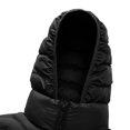 thumbnail image 4 of USNSM Men's Lightweight Puffer Vest with Detachable Hood Sleeveless Quilted Padded Thermal Winter Jacket Outerwear Black L, 4 of 8