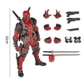 thumbnail image 2 of Deadpool Action Figure, Removable And Replaceable Face, Collectible Model Doll Minifigure Toy Desktop Ornaments Gift-yzy, 2 of 5