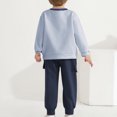 thumbnail image 2 of GYRATEDREAM Toddler Boy Clothes Set Long Sleeve Sweatshirt and Pants Fall Winter Outfits 2T 3T 4T 5T 6T, 2 of 9