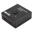 thumbnail image 4 of YLSHRF Séparateur Bidirectionnel Interrupteur Noir Bidirectionnel 15MA, 3 Ports SWABH4 pour Moniteur de Projecteurs, 4 of 8