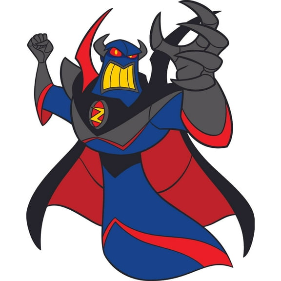 The Zurg Toy Story Cartoon Color Customized Wall Decal - Custom Vinyl Wall Art - Personalized Name - Baby Girls Boys Kids Bedroom Wall Decal Room Decor Wall Stickers Decoration Size (20x18 inch)