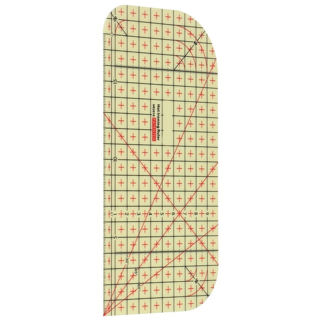 Hot Ironing Measuring Ruler,Cloth Quilting Ruler Plastic Hot Hem Ruler DIY Tailoring Accessories World-Class Design