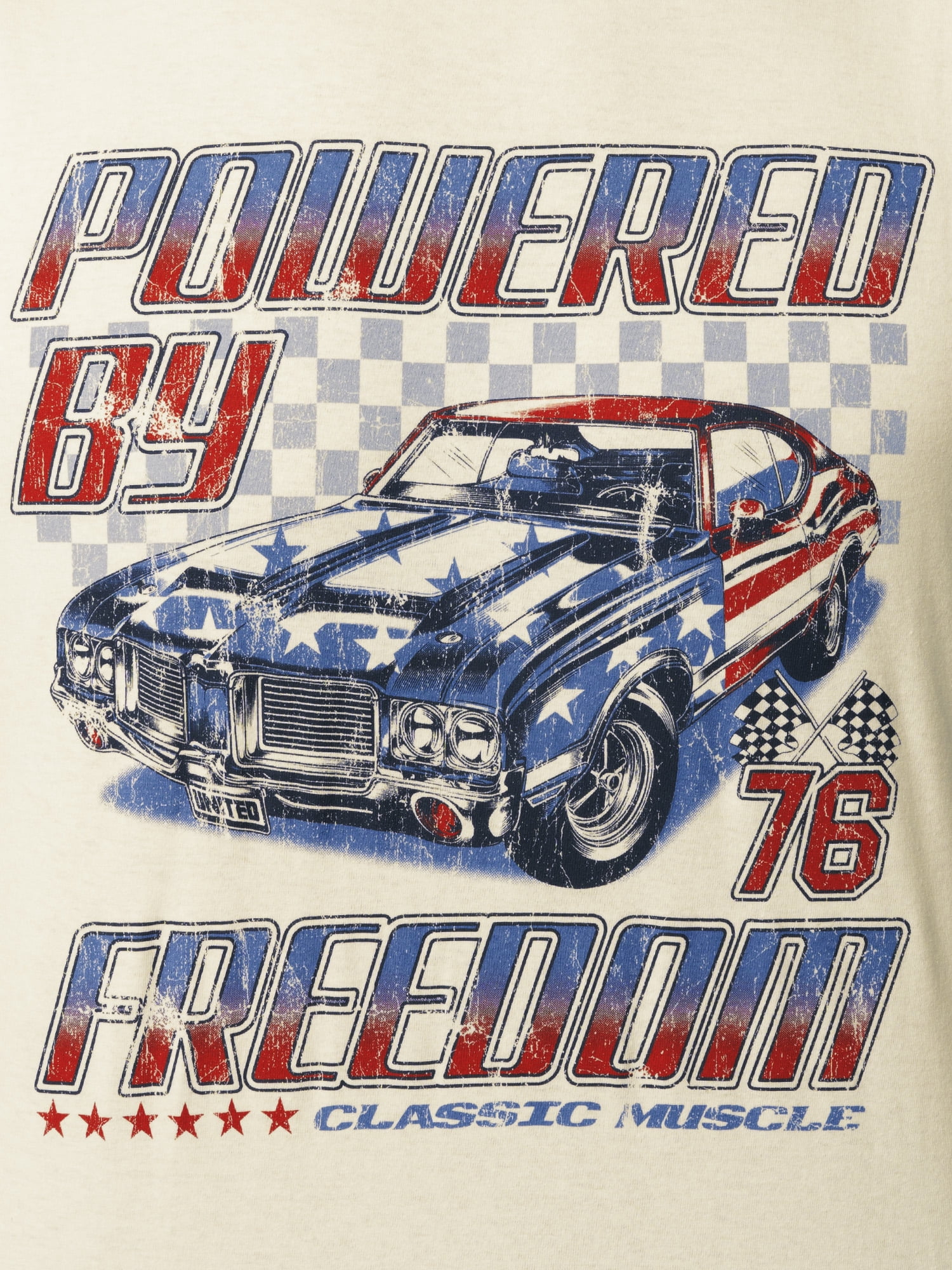 Way to Celebrate Men's & Big Men's 4th of July Americana Graphic Muscle Tank, Sizes S-5XL