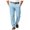 Light Blue, variant on Casual Mens Pants Men's Vintage Classic Fit Stretch Twill Pants Navy,L
