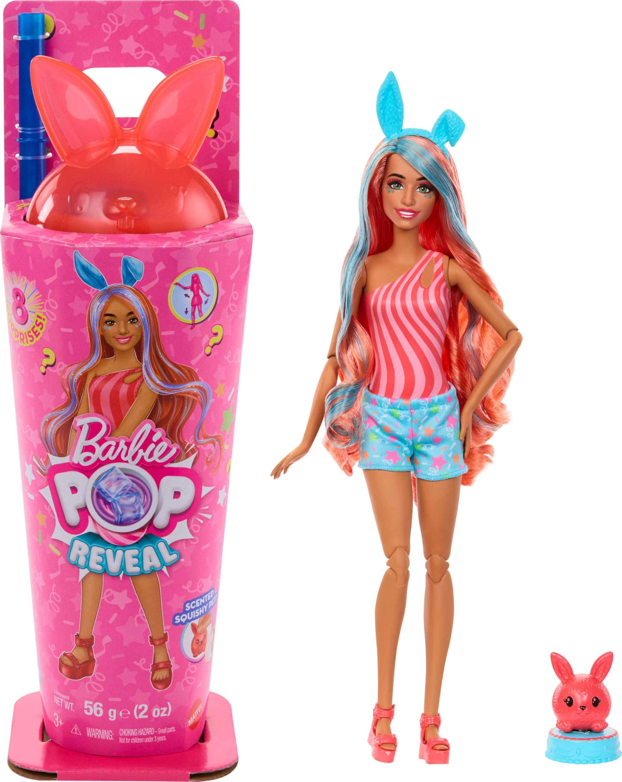 Barbie Dolls Barbie Color Reveal Sandia Muñeca Barbie Reveal Pop