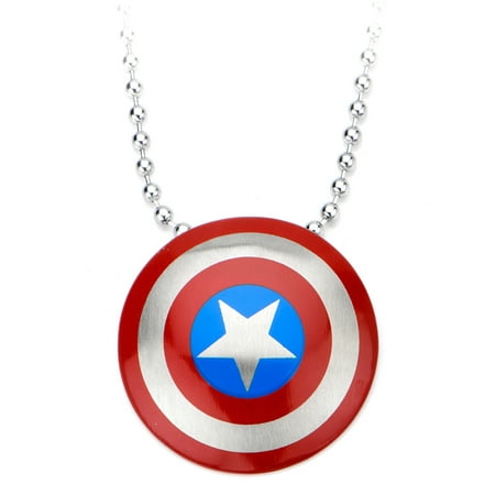 Marvel Steel Pendant with Chain