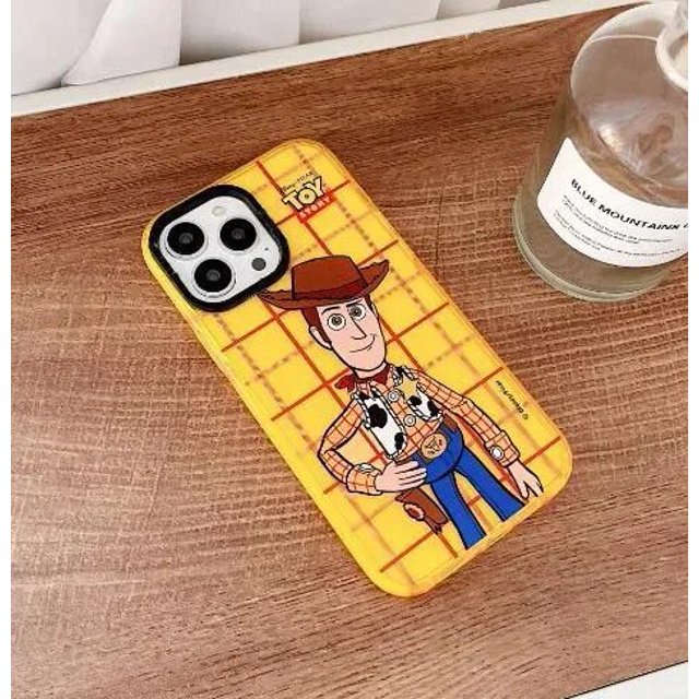 Funda de teléfono de Disney Toy Story, Woody, Buzz Lightyear, anticaída, suave, para iPhone 14, 13, 12, 11 Pro Max, XR, XS MAX, X, pareja, novedad de 2023