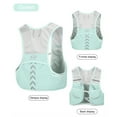 thumbnail image 5 of Yiaieng Hiking Backpack for Adults,Hydration Vest Running Bag Ultralight Breathable for Marathon(green), 5 of 10