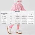 thumbnail image 3 of Virmaxy Summer Pink Gingham Asymmetrical Skirt Handkerchief Hem Knee Length Casual Skirt with Elastic Waistband for Daily Wear and Vacation, for 5-14Y, 3 of 6