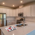 thumbnail image 3 of IH Casa Decor Microfibre Drying Mat Kitchenware - Ensemble De 2, 3 of 3