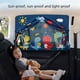 thumbnail image 4 of Cortina de coche para niños, parasol con succión magnética, protección solar de verano para bebés, cortina de aislamiento térmico, parasol de ventana lateral de coche con dibujos animados, 4 of 5