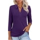 thumbnail image 3 of Camisetas de talla grande,Camiseta de manga corta estampada para mujer, cuello redondo, informal, tela de imitación de rejilla, ajuste cómodo para uso diario, sopatenor, 3 of 8