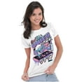 thumbnail image 3 of The Smurfs Cool Kanji DJ Comic Panels Women's T Shirt Ladies Tee Brisco Brands M, 3 of 5