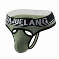 thumbnail image 6 of SGFCWSX Men's U-Panel Thong Underwear in Performance ** Army Green L, 6 of 7