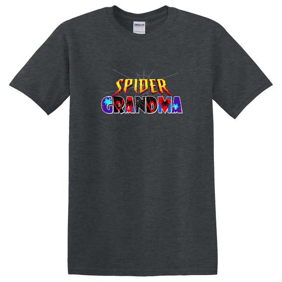 Spider Grandma Halloween Graphic T-Shirt