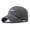 Grey, variant on Grey Classic Structured Baseball Cap Cotton,Polyester Embroidery Adjustable Washed Vintage Denim Distressed Hat for Women Men One Size