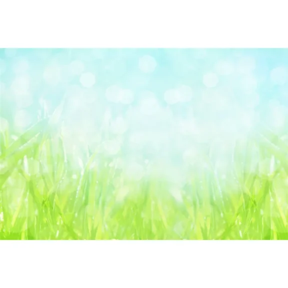 Pink Flower Gre Grass Photography Backdrop Floral Spring Photo Wall Studio Background Portrait Photo Shoot Booth Props