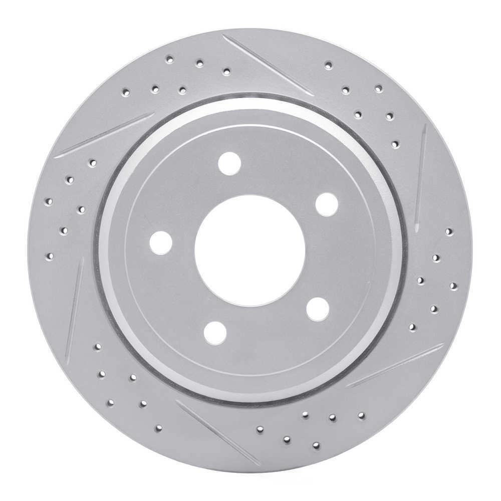 Dynamic Friction Company 830-56020R DFC Geoperformance Rotor - Drilled and Slotted