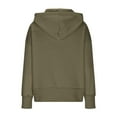 thumbnail image 5 of Hoodies for Women Crop Half Zip Pullover Pullover Jackets Women Plain Long Zip up for Hoodie Winter Long Sleeve Shirts Hooded Shirts Zipper Athletic Sweatshirt New Years Eve Sweater Green S, 5 of 6