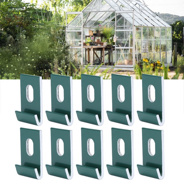 10 Pcs Clips de Base en Aluminium pour Serres de Sécurité Supplémentaires