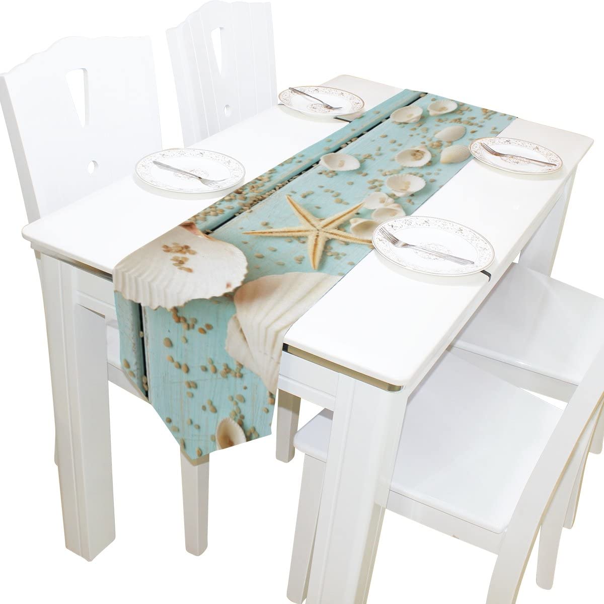N/A Fairy Flowers Double-Sided Eiffel Tower Retro Bike Table Runner 13 x 90 Inches Long,Table Cloth Runner for Wedding Party Holiday Kitchen Dining Home Everyday Deco N/A Fairy Flowers Double-Sided Eiffel Tower Retro Bike Table Runner 13 x 90 Inches Long,Table Cloth Runner for Wedding Party Holiday Kitchen Dining Home Everyday Deco