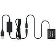 thumbnail image 3 of da Reemplazo de la batería NP-W126 con convertidor de CC USB Cable de alimentación Entrada USB única Compatible con Fujifilm X-T2 X-T3 X-T10 X-T20 X-T100 XH1 X100F XA3 XA5 XA2 XA10 Cámaras XE3 X-Pro2 Andoer Adaptador, 3 of 7