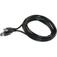 thumbnail image 3 of HQRP 10ft USB 3.0 Type A-Male to B-Male (M/M) Cable for Vantec USB3.0 Universal Docking Station; USB 3.0 BluRay Burner, 3 of 4