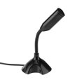 thumbnail image 1 of Desktop USB Microphone Computer Laptop Mini Microphone Flexible Tube Neck Adjustable PC Mic, Black, 1 of 6