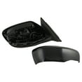 thumbnail image 5 of TRQ Mirror Power Smooth Black Pair Set of 2 for Nissan Rogue New MRA09036, 5 of 5
