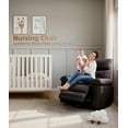 thumbnail image 3 of GARVEE 27 inch Faux Leather Recliner Chair with Heat, Massage and Remote Control, Coffee, 3 of 9