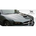 thumbnail image 6 of Duraflex 2006-2010 Dodge Charger Custom Hood Fiberglass, 6 of 8