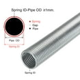 thumbnail image 3 of Uxcell Spring Tube Bender ID 20.6mm/0.81 inch Spring Pipe 340mm/13.38 inch Long for 19mm 0.75 inch Copper Pipe, 3 of 6