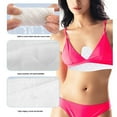 thumbnail image 3 of Shoreew 5/10Pcs Bra Liner Reusable Washable Under-Breast Sweat Absorber Pads Women Odor Control Cotton Breast Pad Moisture Wicking Boob Insert Lining, 3 of 7