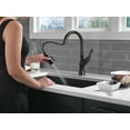 thumbnail image 3 of Delta 19888Tz-Dst Ophelia 1.8 GPM Single Hole Pull Down Kitchen Faucet - SpotShield, 3 of 7
