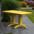 thumbnail image 2 of A &amp; L Furniture Poly 60 x 33 in. Rectangle Outdoor Dining Table, 2 of 8