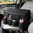 thumbnail image 2 of Tripumer Insulated Food Cooler Bag with 4 Cup Holders, 77l Leak-Proof Catering Bag, Reusable for Food/Grocery Delivery and Daily Use, Black, 2 of 9