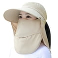 thumbnail image 1 of Outdoor Uv Sun Hat Removable Windproof Face Protection Tea Cap Cycling Cap Picking, 1 of 8