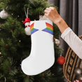 thumbnail image 5 of Salouo LGBT Gnomes Print Christmas Decorations Stockings 1 Pack 18'' Xmas Stockings Holiday Stocking Personalized Farmhouse Decor for Home Family Party Tree, 5 of 7