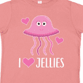 thumbnail image 4 of Inktastic Jellyfish Pink Ocean Creature Girls Toddler T-Shirt, 4 of 5