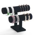 thumbnail image 1 of 2 Tiers Watches Pillow Rack Velvet Bracelet Watch Display Stand Organizer - Jxlgv, 1 of 4