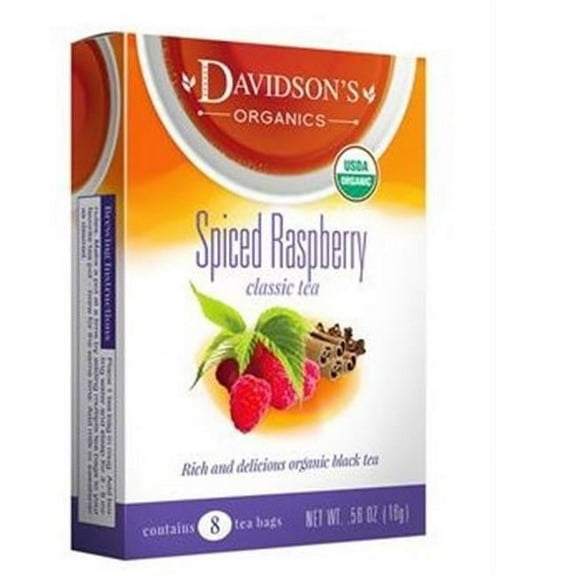 Davidsons Organics  Single Serve Spiced Raspberry Tea - 100 Count