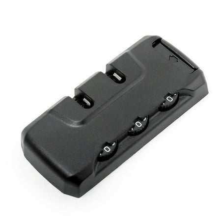 LULULION 4Pcs Portable Dial Luggage Lock for Secure Travel Use